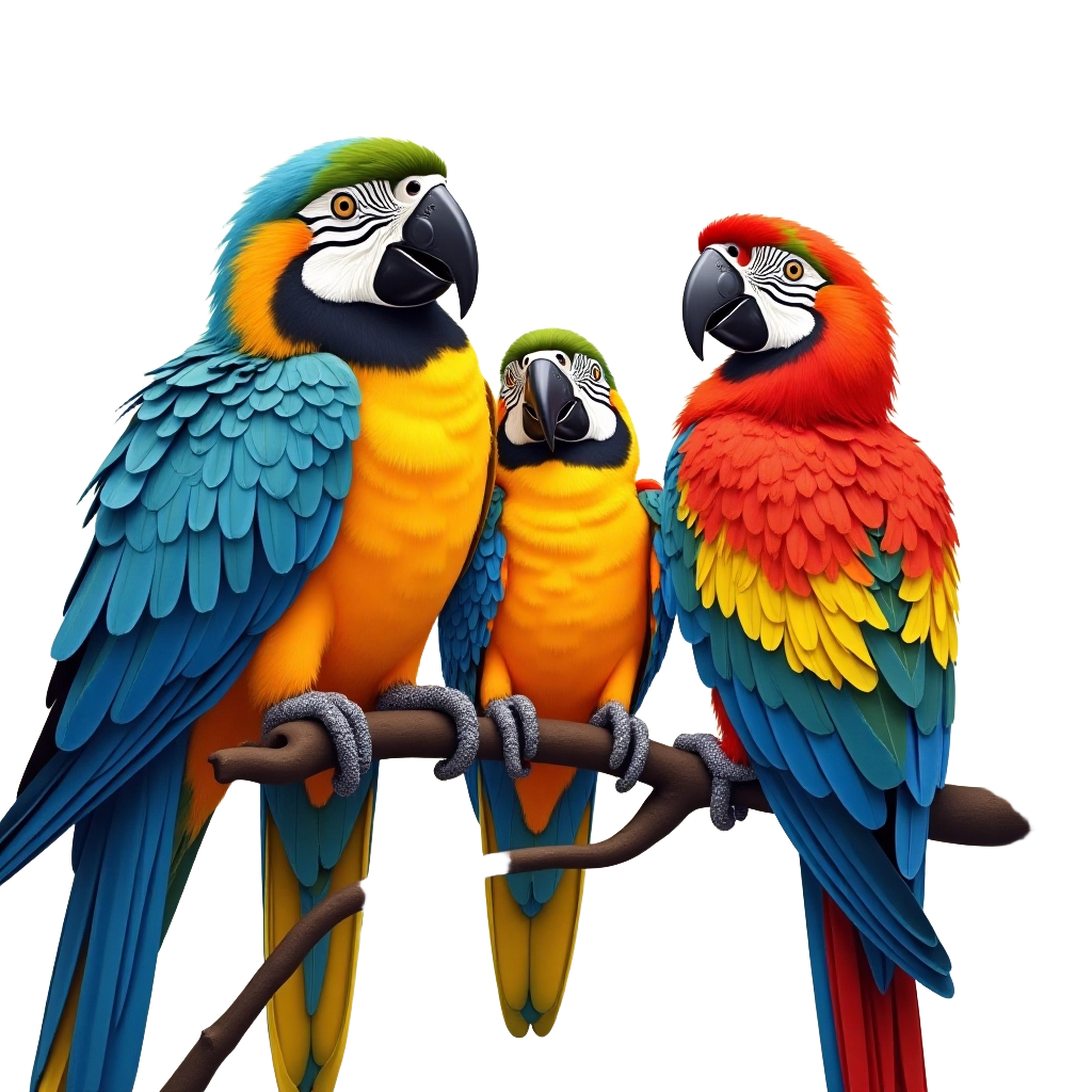 Colorful Parrots